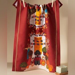 Anthropologie Peek-A-Boo Dish Towel